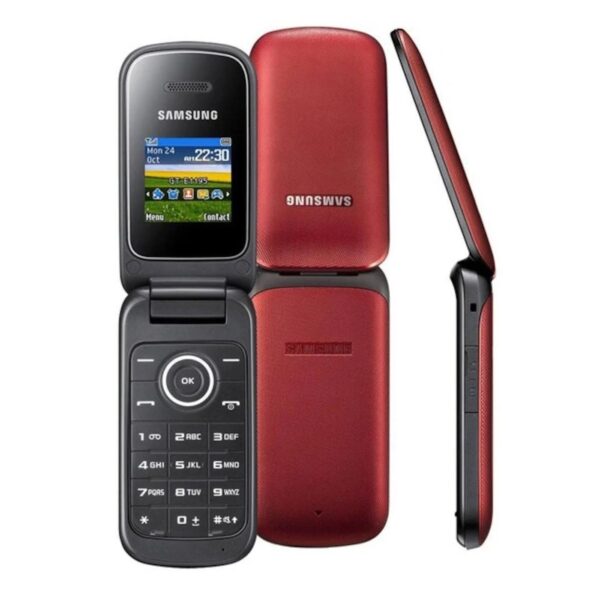 Samsung E1190 Tuşlu Telefonu (Kırmızı)